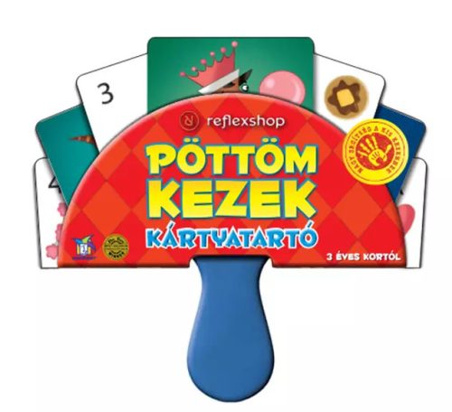 Pöttöm kezek kártyatartó